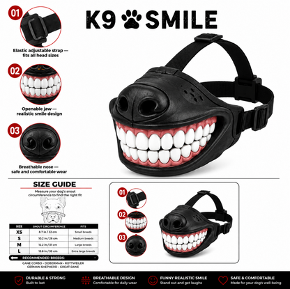 k-9 Smile Dog Mask